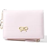 Stylifeo Fashion Wallets Girls Cute Small Bow Wallet Aesthetic Card Holder Bifold Wallet Coin Pur...