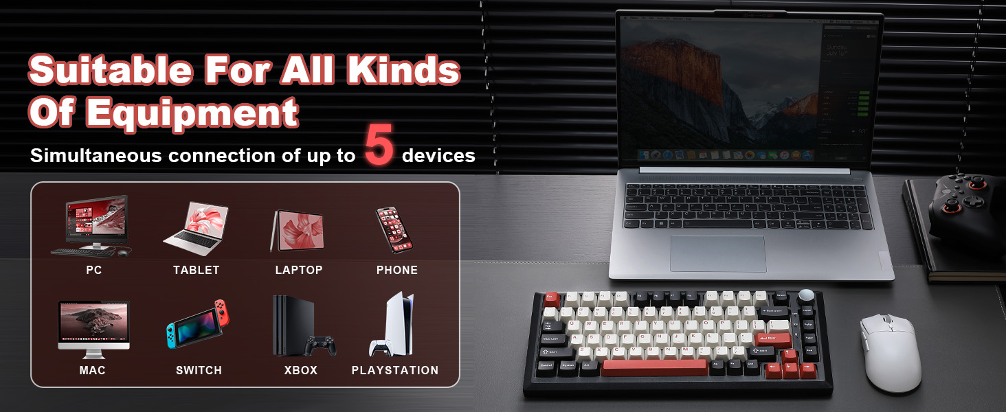 Y75 Wireless Mechanical Keyboard