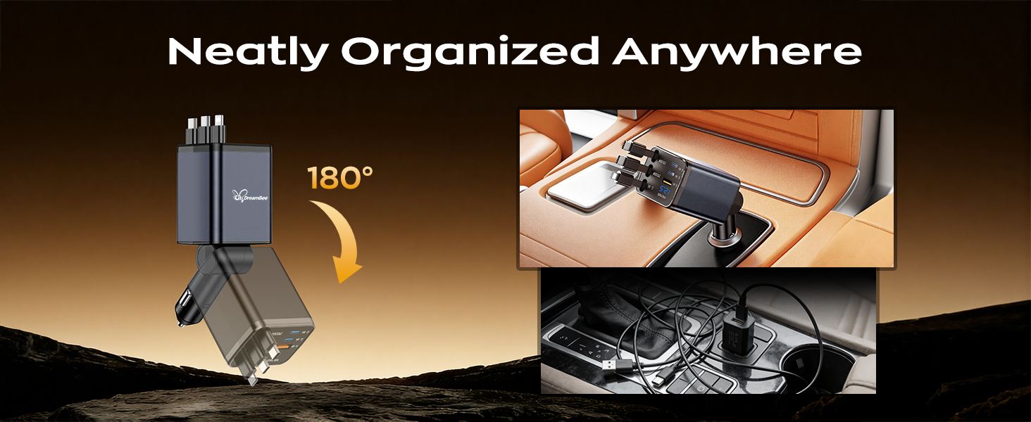car accessories,Car Charger,Retractable Car Charger,car phone charger,iPhone car charger