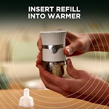 Insert Refill Into Warmer