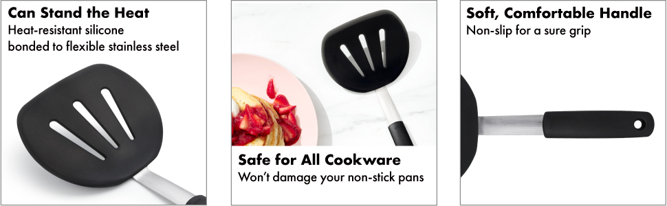 OXO Good Grips Silicone Flexible Pancake Turner