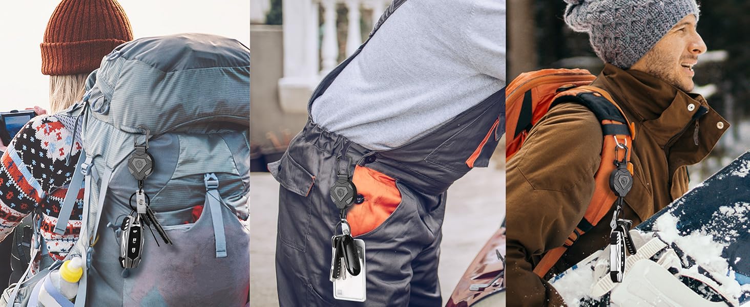 retractable keychain heavy duty