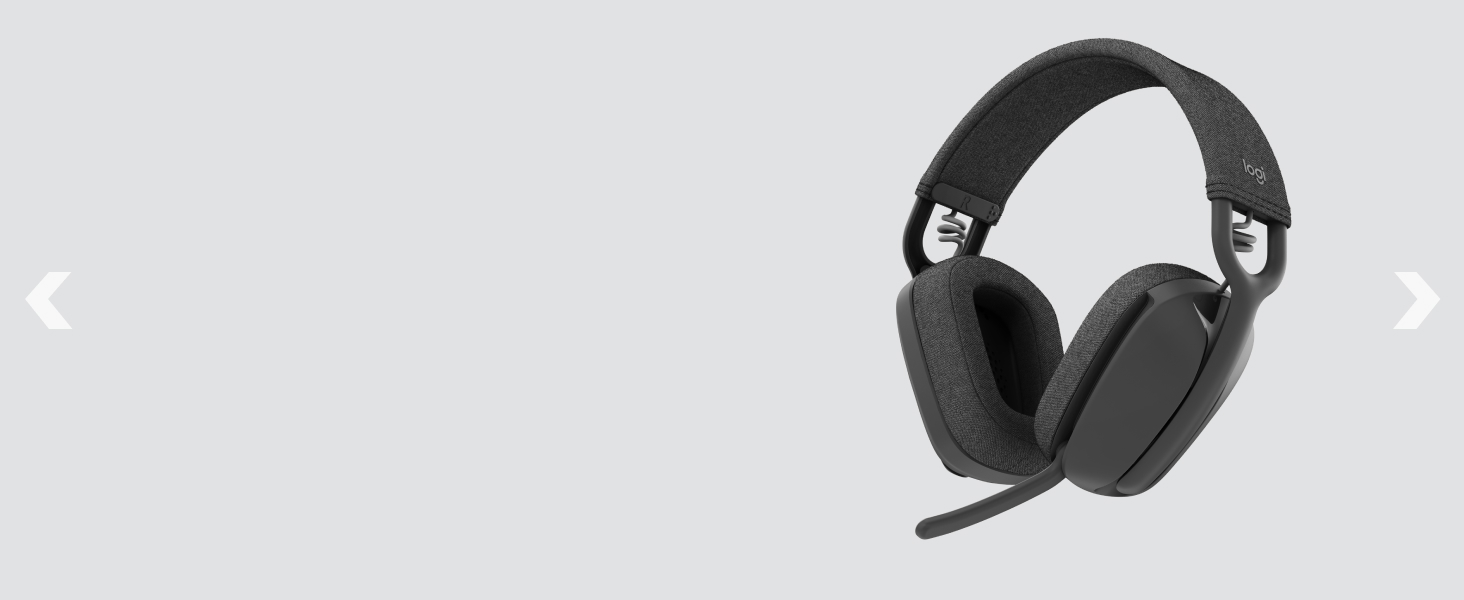 zone vibe 100 wireless over-ear graphite headset