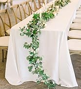 4 Pack White Tablecloth 60 x 102 Inch, Rectangle Table Cloth for 6 Foot Table, Wrinkle Resistant ...