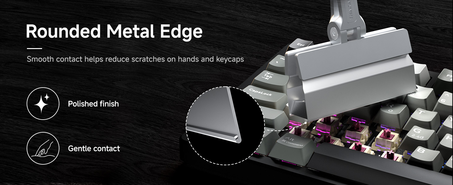 Rounded Metal Edge