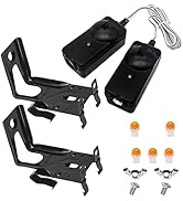 Universal 41A5034 G801CB-P Safety Sensor Kit with Brackets for liftmaster, Chamberlain, Sears Cra...