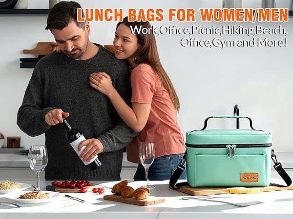 Whether it’s a cozy breakfast or a romantic picnic, the ONFAON insulated bag keeps every meal fresh