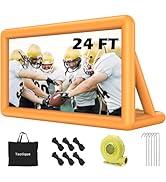 Outdoor Movie Screen, Taotique 24 Feet Inflatable Projector Screen Large Video Projection Screens...