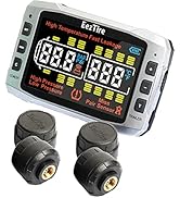 EEZTire-TPMS Real Time/24x7 Tire Pressure Monitoring System (TPMS4) - 4 Anti-Theft Sensors, incl....