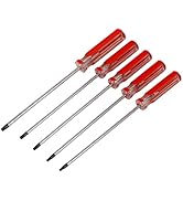 5 PACK T15 T20 T25 T27 T30 Torx Screwdriver Set, 6inch Magnetic Torx Driver Star Bit Screwdrivers...