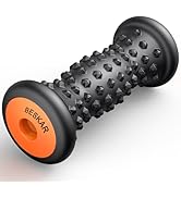 BESKAR Foot Massager Roller for Plantar Fasciitis Relief, Portable, Deep Tissue Muscle Massage, F...