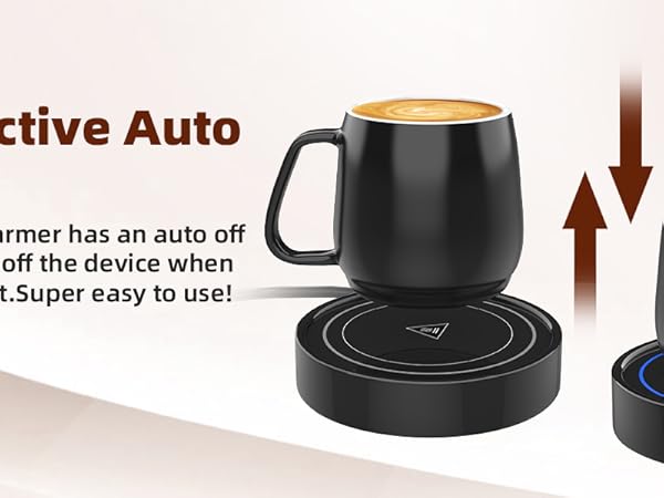 Dimux coffee warmer with mug set