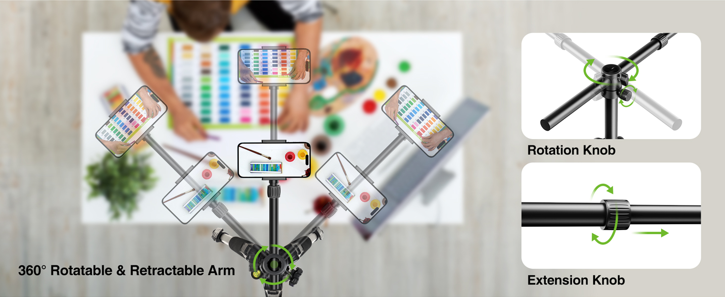 iphone tripod stand for recording