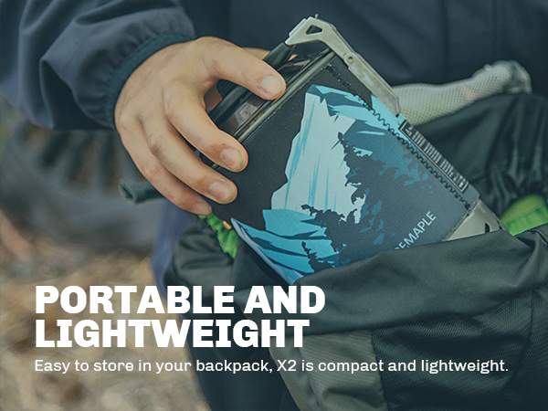 FireMaple Fixed Star X2 Backpacking and Camping Stove System