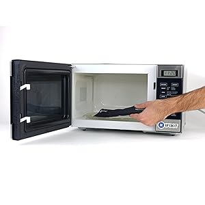 iopener tablet opening removal front glass display open microwave