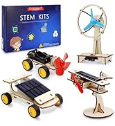 STEM Kits for Kids Ages 8-10-12-14, Stem Toys for Boys Age 8-12, Science Projects, Solar Car Buil...