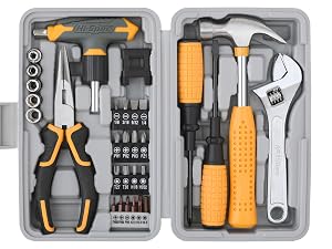 T-handle ratchet wrench apartment toolkit office repair tools beginner home maintenance toolbox