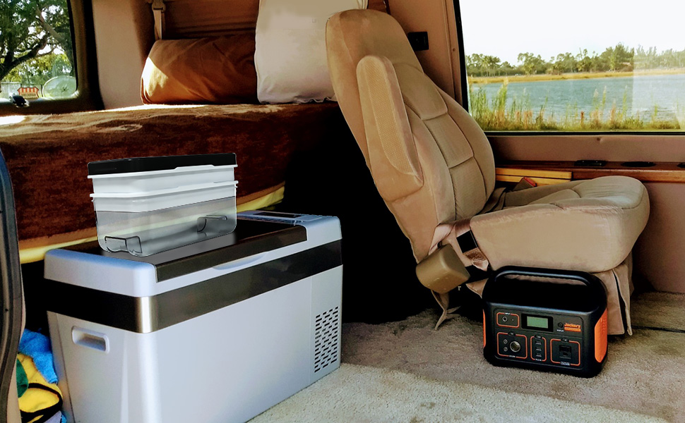 ice trays that stack with holder for rv
