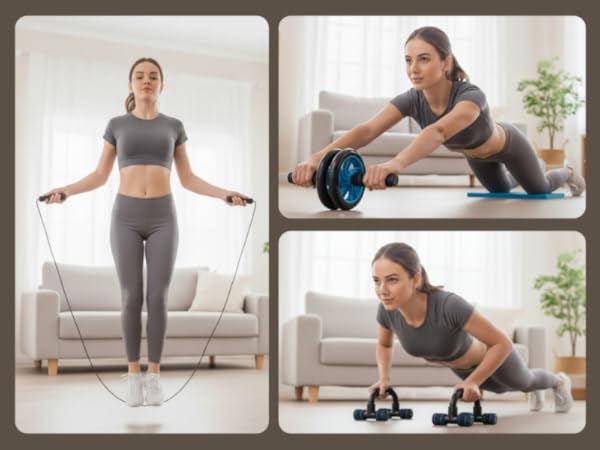 Ab Exercise Wheels Kit