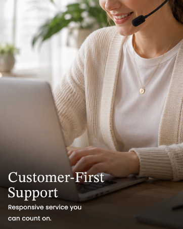 Responsive service you can count on.