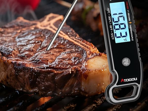 ATOGOU Thermocouple Meat Thermometer