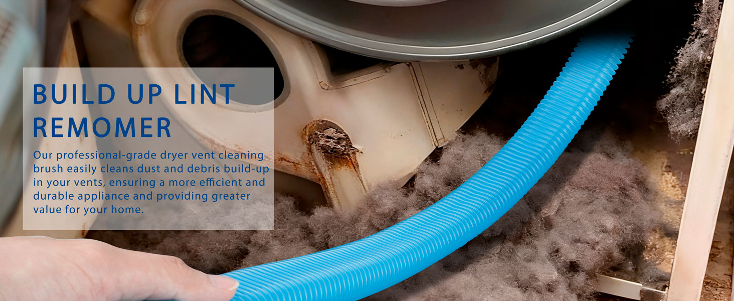 Dryer Vent Cleaner Kit Dryer Lint Vac Attachment with Dryer Vent Hose