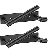 FORIOUS Black Toilet Paper Holder, Adhesive or Wall Mounted Options, Stainless Steel Rustproof St...