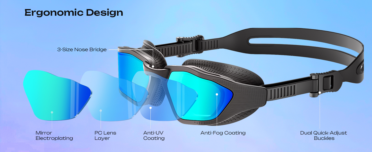 swim goggles adult women