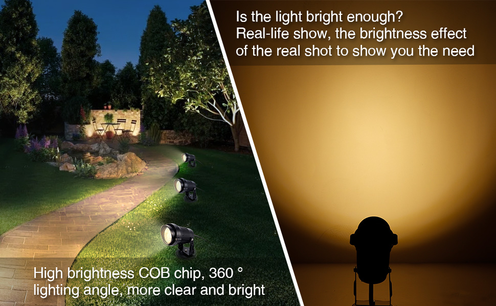 Outdoor Landscape Spotlights