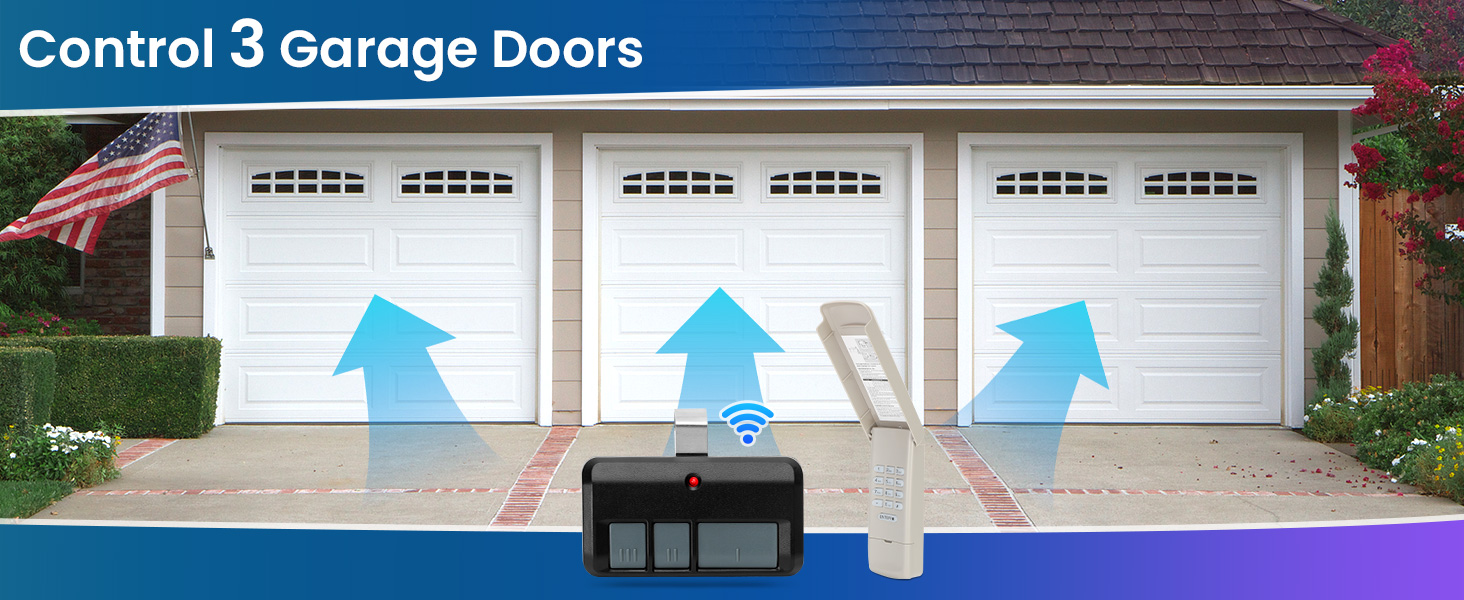 878max garage door keypad