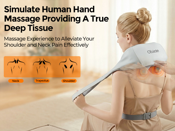 6D kneading massager