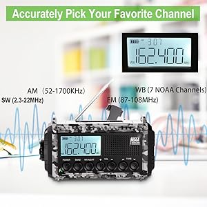 emergency solar crank radio