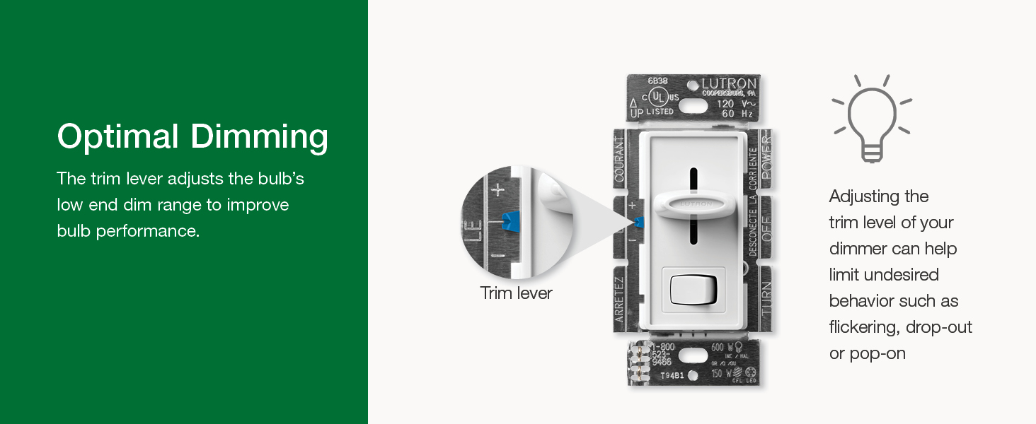 Optimal Dimming