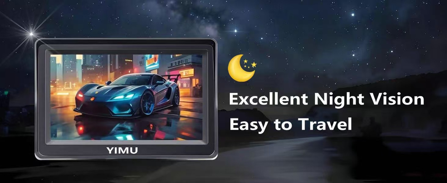 Vehicle backup camera Night Vision,Rearview camera for car Monitor