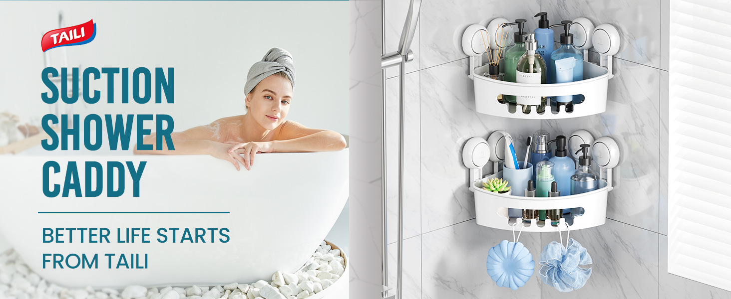 shower caddy suction cup