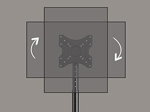 mount rotating tv stand