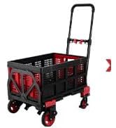 2-in-1 Folding Hand Truck Dolly 330LB Load Carrying Foldable Dolly