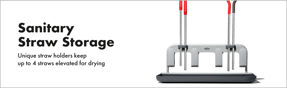 OXO GG ALUMINUM FRAME BOTTLE DRYING RACK