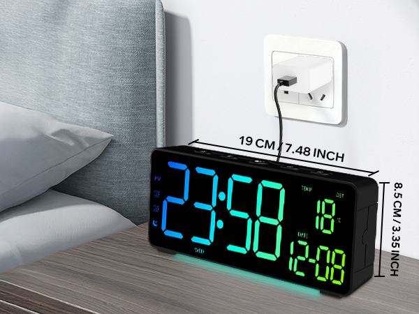 alarm clocks for bedrooms