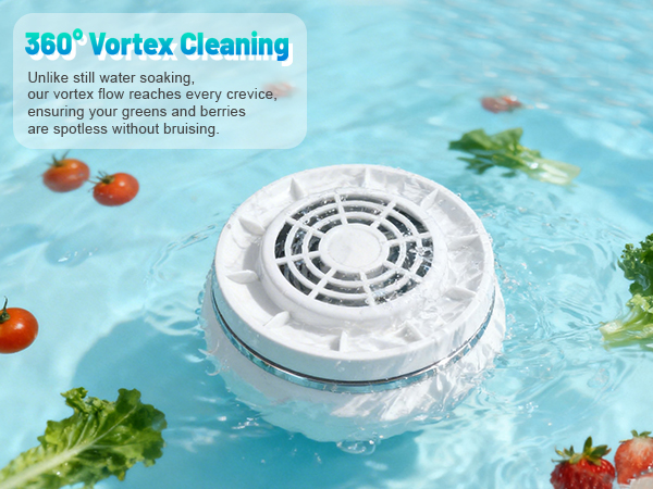 rotatable fruit and vegetable cleaning machine