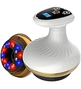 Vacuvia for Cellulite Machine with LED Light &amp; Vibration, 9 Adjustable Suction Levels for Arms, L...