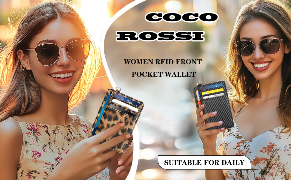 Women front pocket wallet
