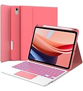 GreenLaw for iPad 10th Generation Case with Keyboard, Stain-Resistant Surface, Dual-Device Connec...