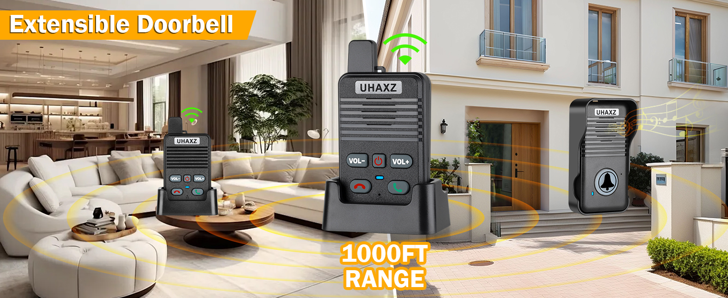 long range wireless doorbell