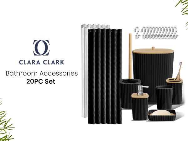CC 20PC Bathroom Accessory Set