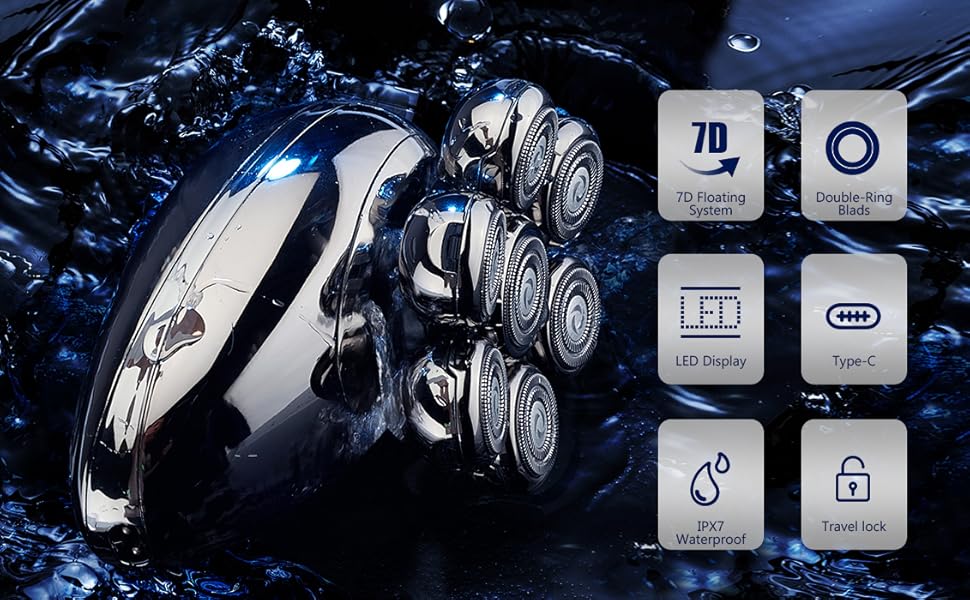 electric head shaver