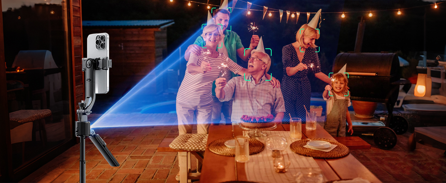 Auto Face Tracking Tripod