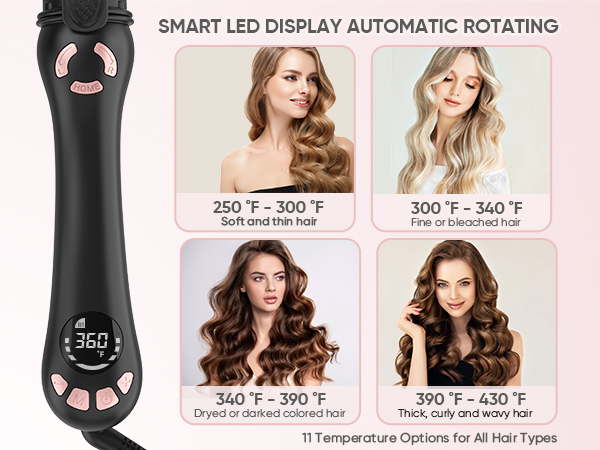rotating curling iron