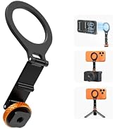 VRIG Magnetic Tripod Phone Mount for Magsafe, 1/4" Thread &amp; Cold Shoe Camera Phone Mount for iPho...