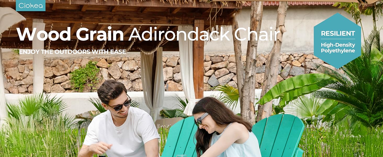 ciokea outdoor adirondack chair